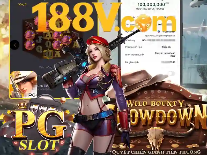 Giao diện slot 188v free
